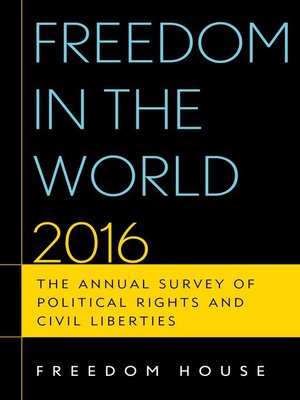 cover image of Freedom in the World 2016
